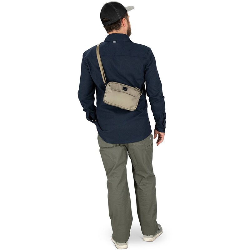 OSPREY 美國 Aoede Crossbody 1.5L 日常側背包 混凝土棕 肩背包 斜背包 休閒側背包
