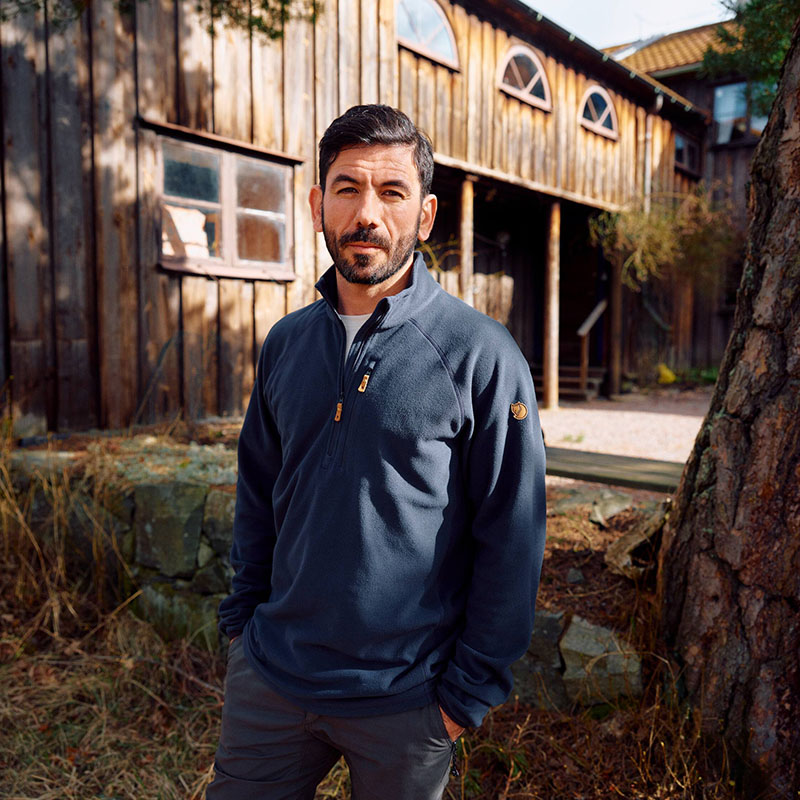 Fjallraven 北極狐 Ovik Lite Fleece 半開襟夾克 男 三色 刷毛上衣 12600243