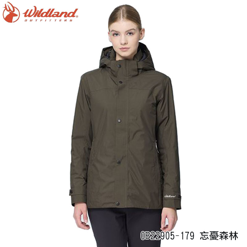 WILDLAND 荒野 女 Polartec中空輕量極暖防水外套 0B22905