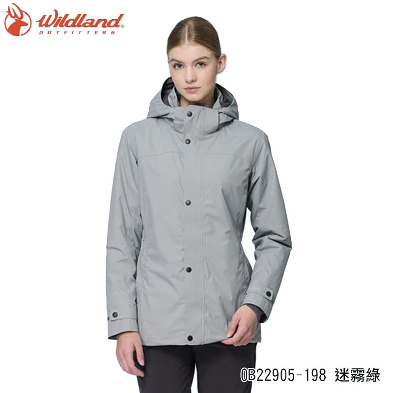 WILDLAND 荒野 女 Polartec中空輕量極暖防水外套 0B22905