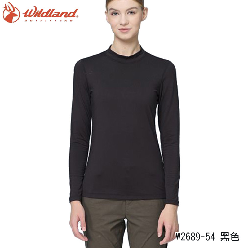 Wildland 荒野 女遠紅外線彈性保暖衣 W2689