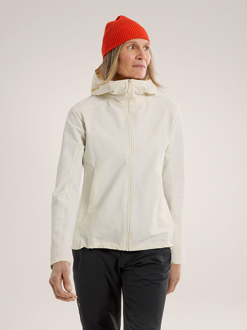 ARC'TERYX 始祖鳥 女 Gamma 軟殼外套 乳白 登山夾克 X000009295