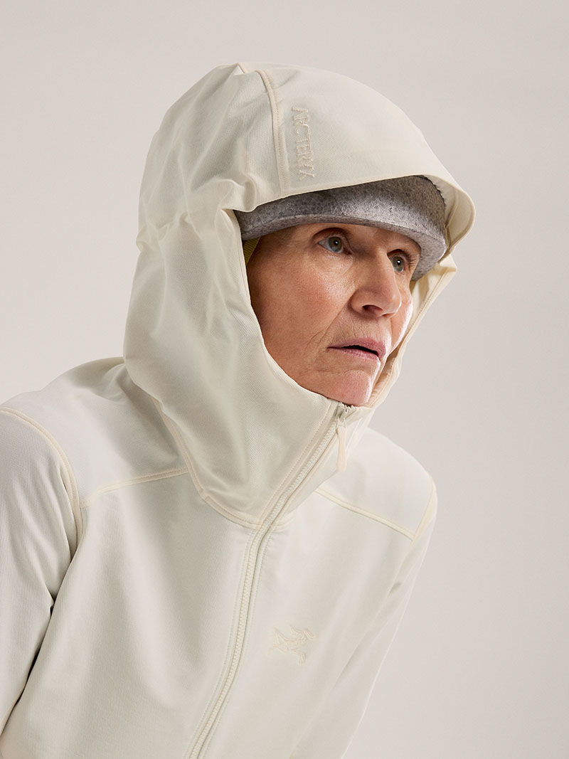 ARC'TERYX 始祖鳥 女 Gamma 軟殼外套 乳白 登山夾克 X000009295
