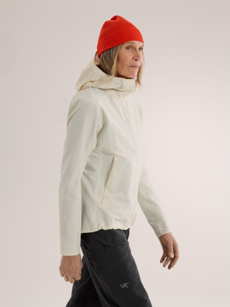 ARC'TERYX 始祖鳥 女 Gamma 軟殼外套 乳白 登山夾克 X000009295