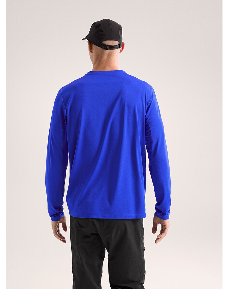 ARCTERYX 始祖鳥 男 Cormac Logo 快乾長袖圓領衫 X000008452