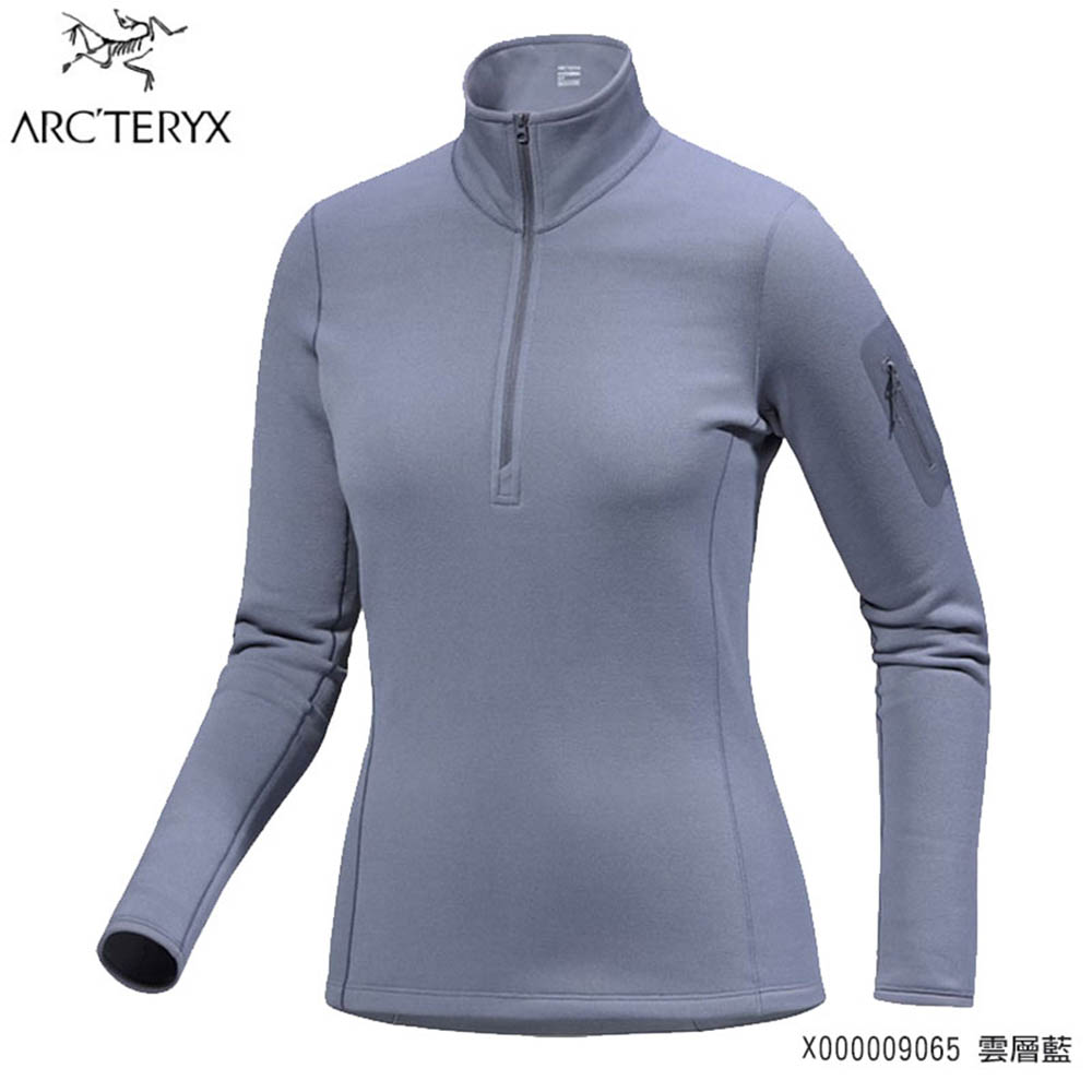 Arc'teryx 始祖鳥 女 Kyanite 刷毛套頭衫 雲層藍 X000009065
