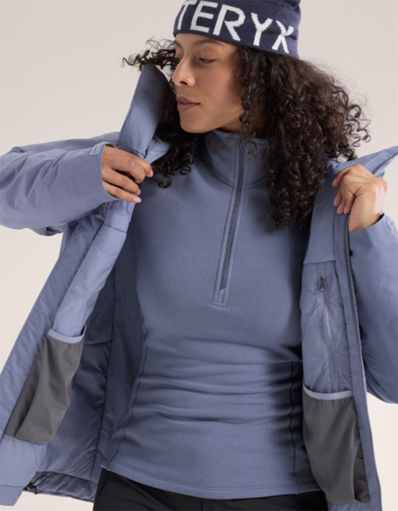 Arc'teryx 始祖鳥 女 Kyanite 刷毛套頭衫 雲層藍 X000009065