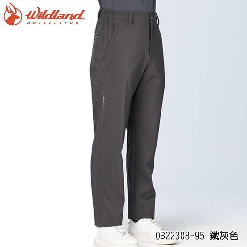 WILDLAND 荒野 男彈性超輕三層超潑山旅機能褲 0B22308