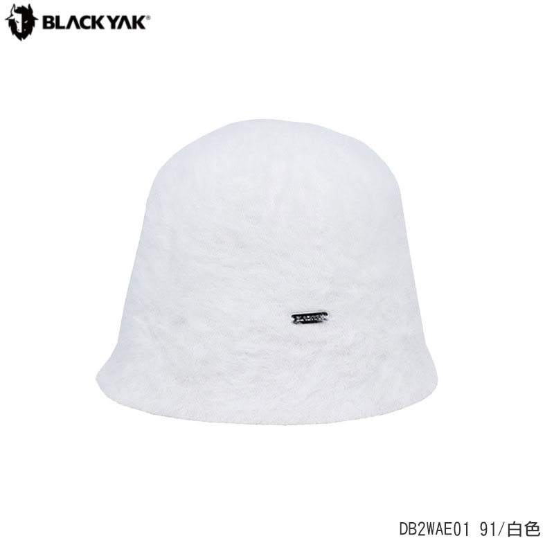 BLACKYAK 女 BONNET 桶帽 安哥拉毛兔毛 毛絨帽 DB2WAE01 2BYHTF4906