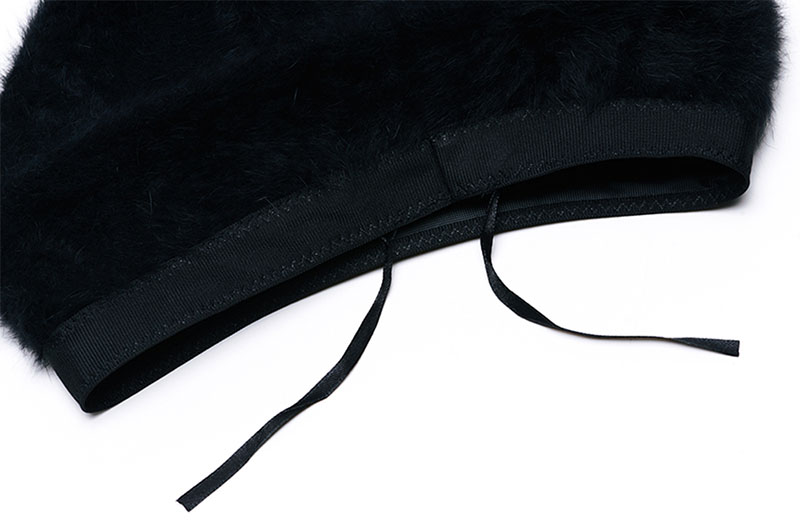 BLACKYAK 女 BONNET 桶帽 安哥拉毛兔毛 毛絨帽 DB2WAE01 2BYHTF4906