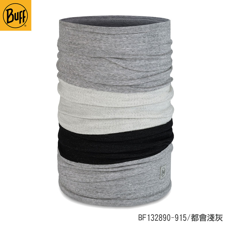 BUFF 西班牙 舒適繽紛 205 gsm美麗諾羊毛頭巾 BF132890