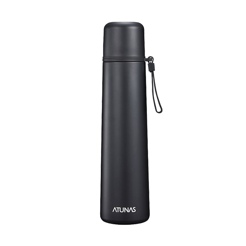 ATUNAS 歐都納 316雙蓋式霧面保溫瓶750ml 黑 奶茶 保溫壺 A1KTDD04N