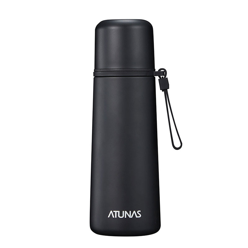 ATUNAS 歐都納 316雙蓋式霧面保溫瓶500ml 黑 藍灰 奶茶 雙層真空 A1KTDD03N