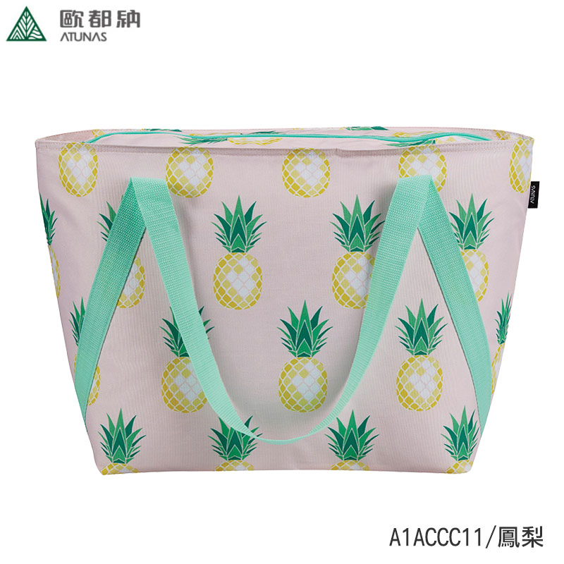 ATUNAS 歐都納 肩背保溫保冷袋 海軍藍 鳳梨 A1ACCC11