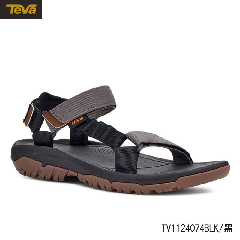 TEVA 美國 男 Hurricane Utlix 花紋織帶運動涼鞋 雨鞋 水鞋 TV1124074BLK