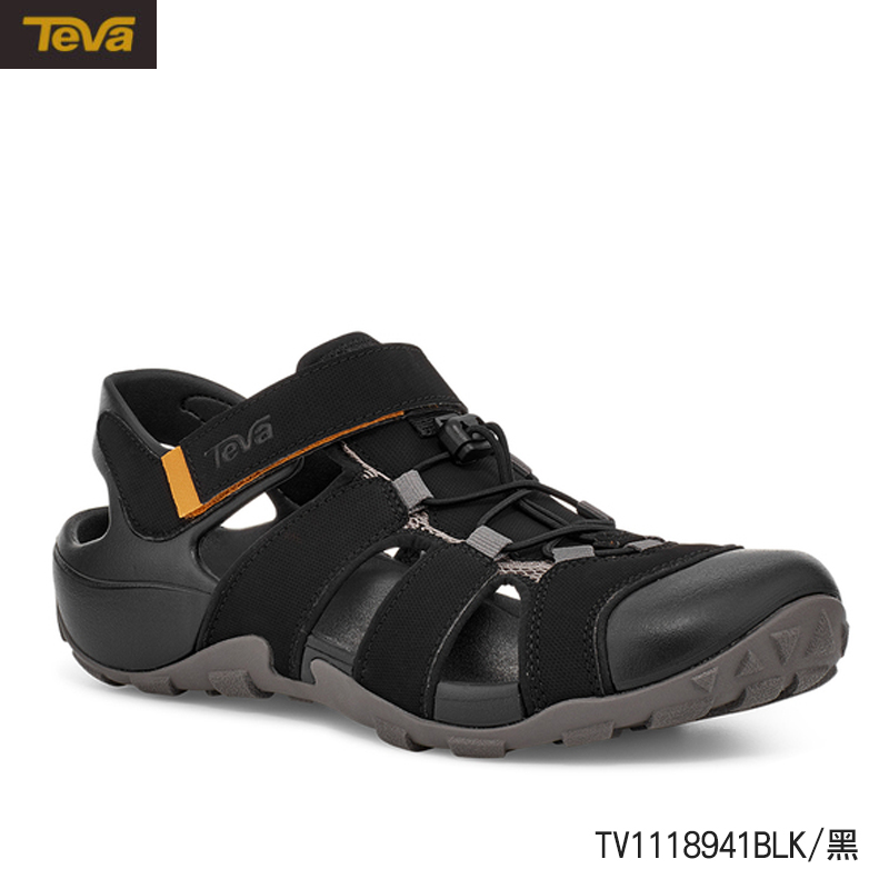 TEVA 美國 男 Flintwood 護趾快扣冒險者運動涼鞋 魔鬼氈涼鞋 TV1118941