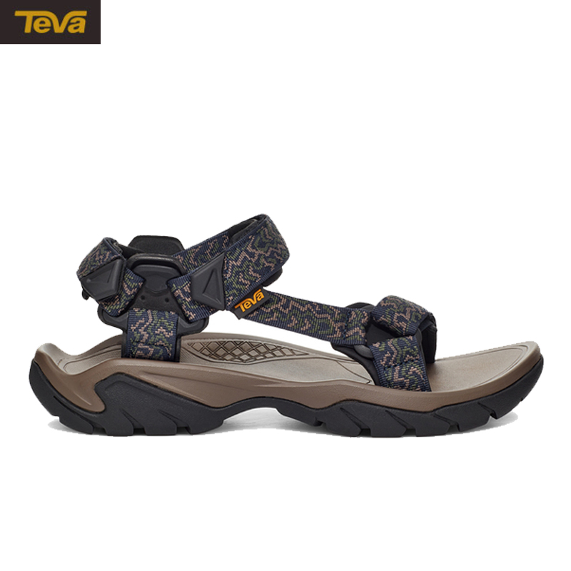 TEVA 美國 男 Terra Fi 5 戶外健行運動涼鞋 峽谷日蝕色 健行鞋 TV1102456RTEC