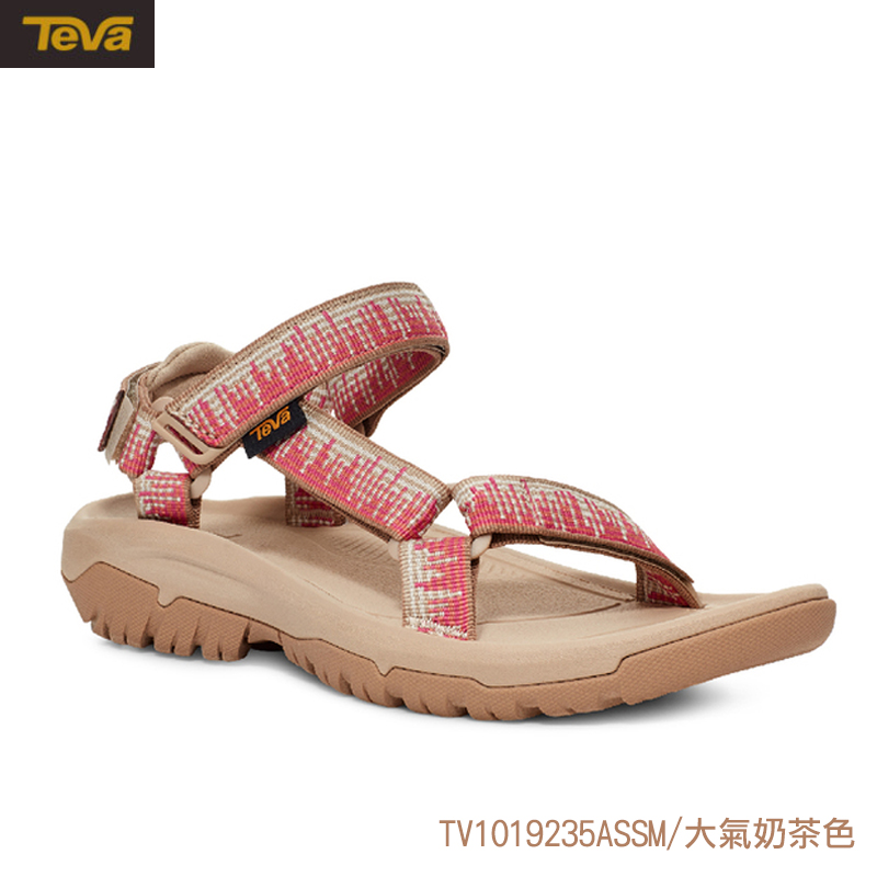 TEVA 美國 W Hurricane XLT2 女款機能運動涼鞋 復古亮彩色 奶茶色 TV1019235