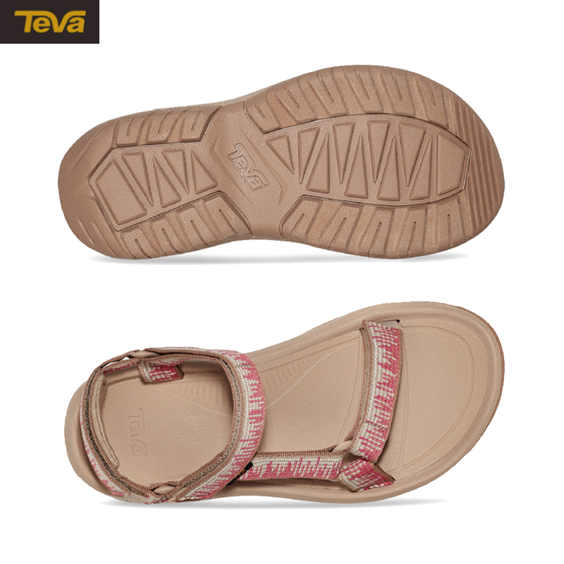 TEVA 美國 W Hurricane XLT2 女款機能運動涼鞋 復古亮彩色 奶茶色 TV1019235
