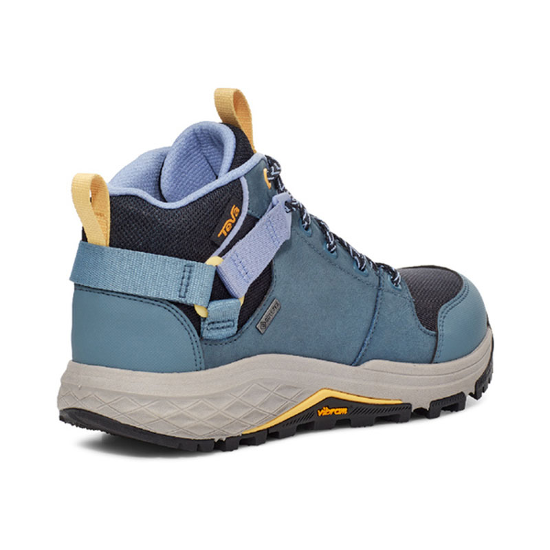 TEVA 女 Grandview GTX 高筒登山鞋 幻像藍 黃金大底 TV1106832BLMI