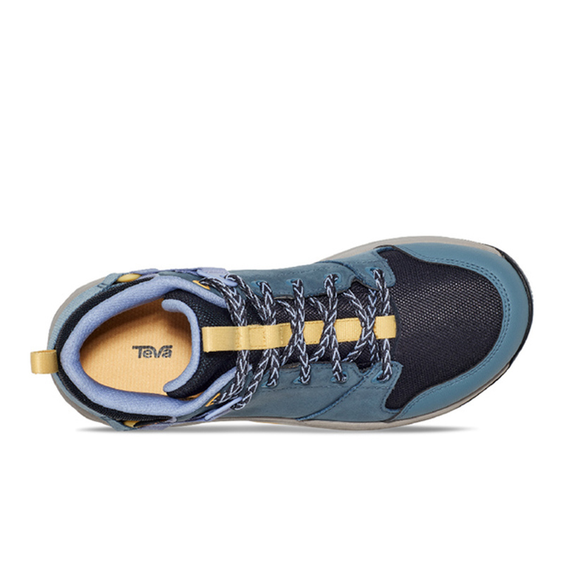 TEVA 女 Grandview GTX 高筒登山鞋 幻像藍 黃金大底 TV1106832BLMI