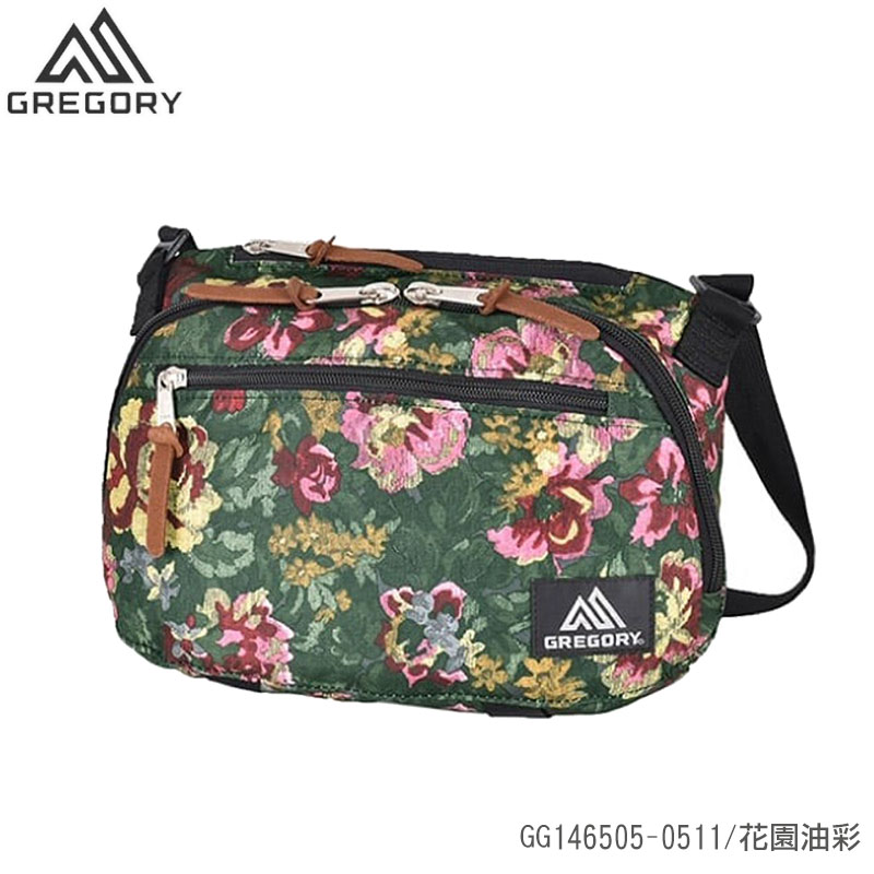 GREGORY 5L TRANSFER 斜背包 亮漆綠 黑 花園油彩 GG146504 GG146505