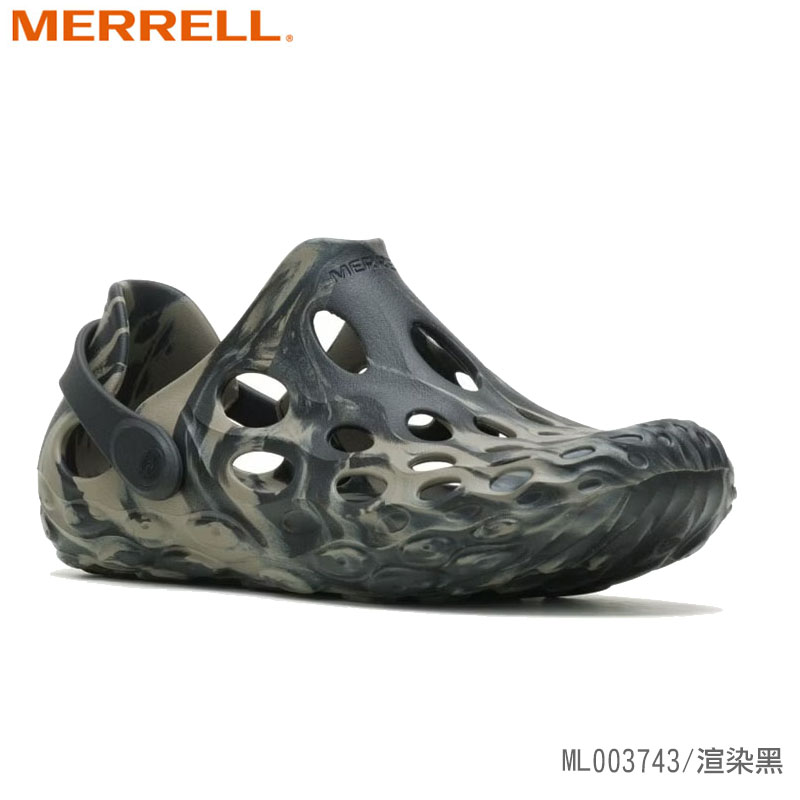 MERRELL 美國 HYDRO MOC 男水陸兩棲洞洞鞋 風格潮流 渲染黑 迷彩灰 黑 白
