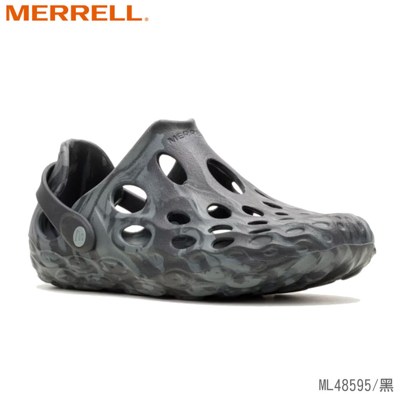 MERRELL 美國 HYDRO MOC 男水陸兩棲洞洞鞋 風格潮流 渲染黑 迷彩灰 黑 白