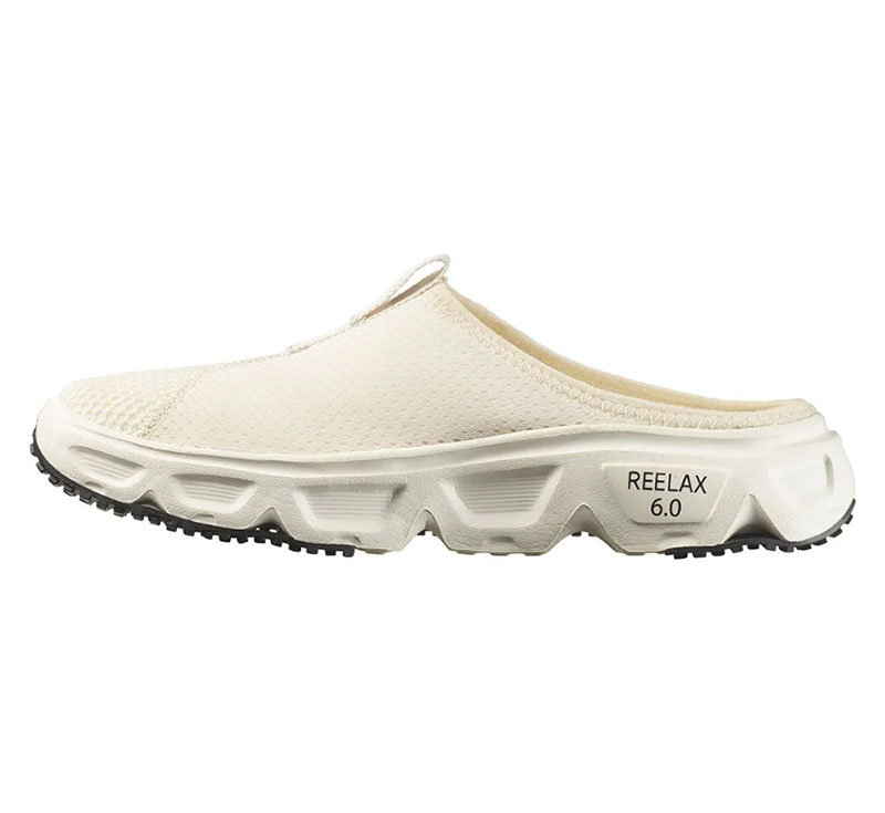 SALOMON 法國 女 REELAX SLIDE 6.0 運動便鞋 香草白/香草白/黑 L47740900