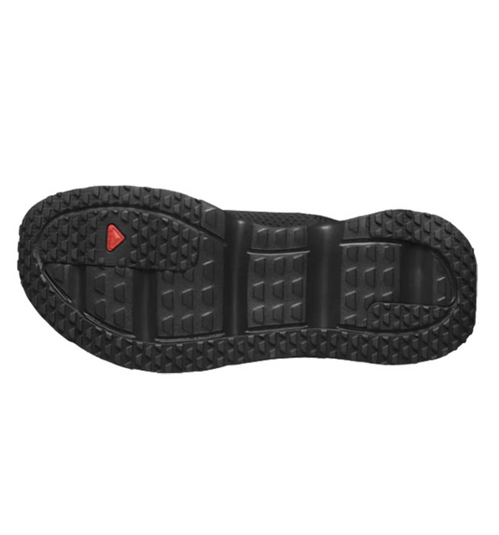 SALOMON 法國 男 REELAX SLIDE 6.0 運動便鞋 透氣網涼拖鞋 黑/黑/合金灰 L47112000
