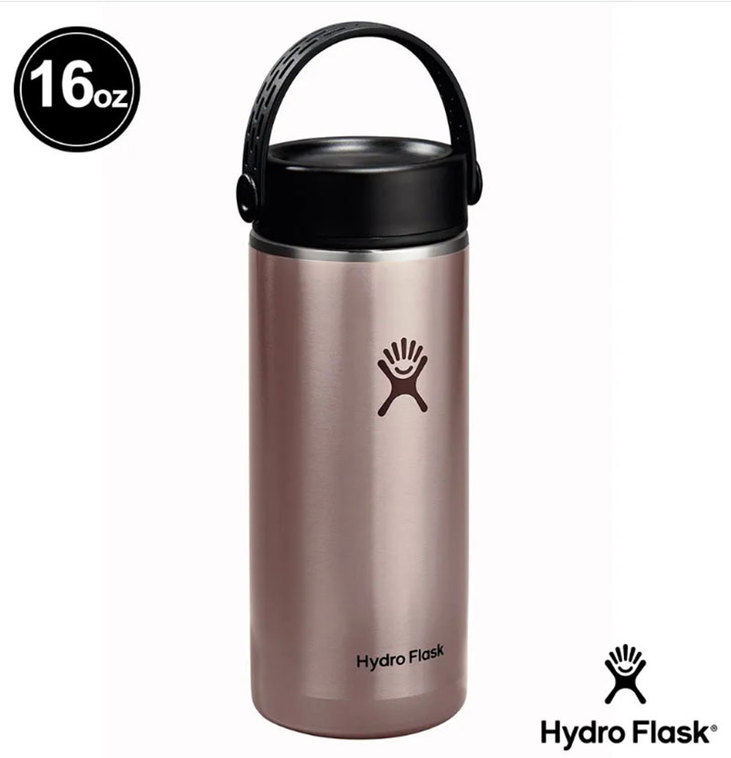 Hydro Flask 美國 16oz/473ml 寬口輕量提環真空保溫瓶 多色 環保杯 保溫壺 HFLW16LW