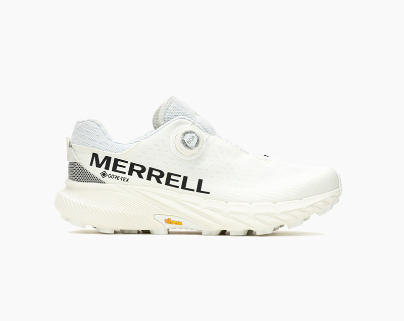 MERRELL 美國 AGILITY PEAK 5 BOA GORE-TEX 女款防水輕量運動鞋 白 ML068130