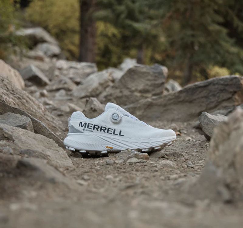 MERRELL 美國 AGILITY PEAK 5 BOA GORE-TEX 女款防水輕量運動鞋 白 ML068130