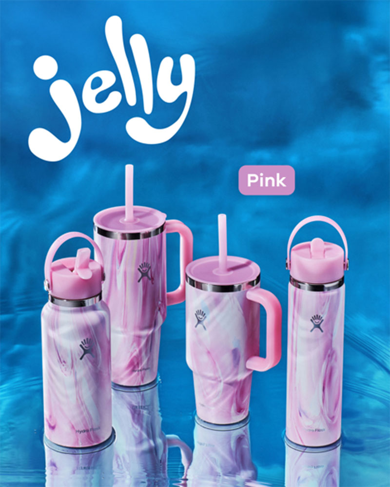 Hydro Flask Jelly 24oz/709ml 寬口 吸管 保溫鋼瓶 限量果凍系列 HFLE-S25W24
