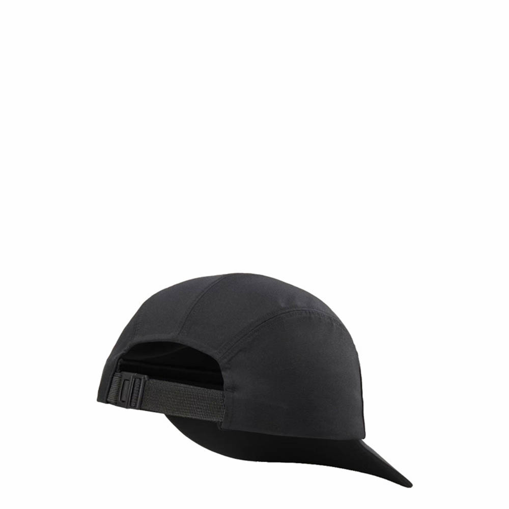 Arcteryx 始祖鳥 Gamma 快乾登山帽 黑/絹絲白 5 Panel Cap 五片式拼接帽 X000009484