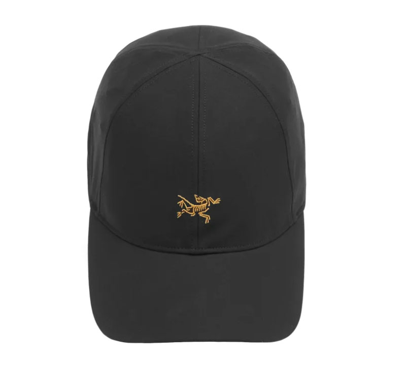 ARC'TERYX 始祖鳥 LOGO棒球帽 24K黑 Small Bird Cap 防曬棒球帽 X000009782