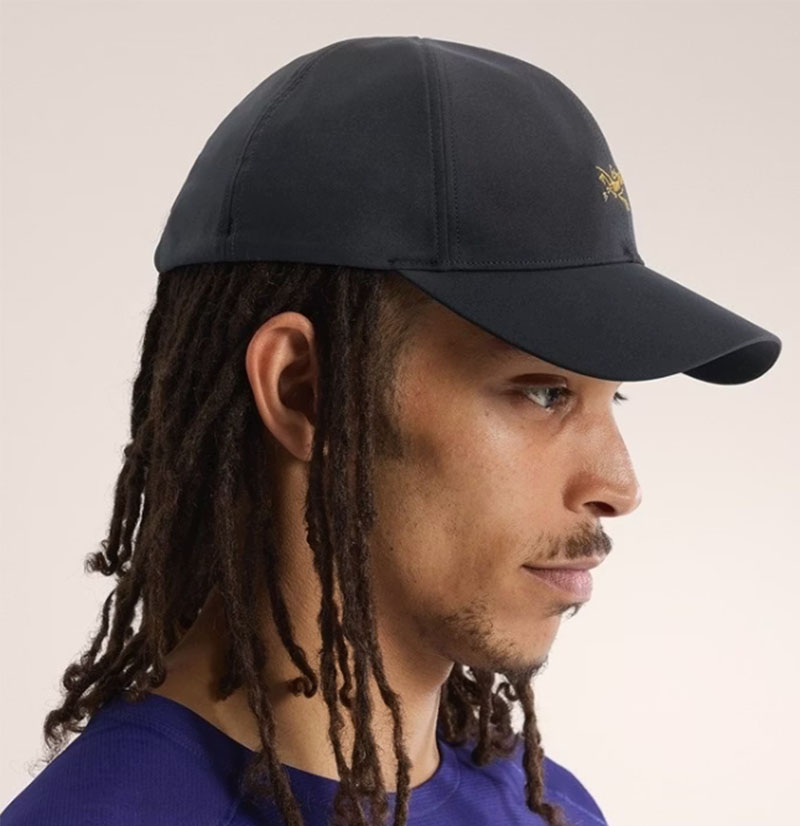 ARC'TERYX 始祖鳥 LOGO棒球帽 24K黑 Small Bird Cap 防曬棒球帽 X000009782