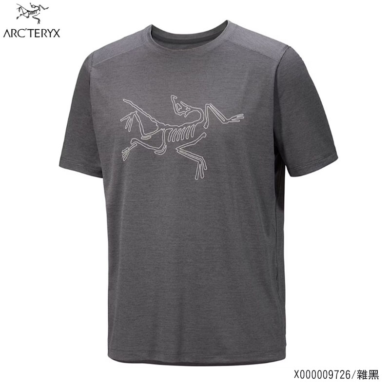 Arcteryx 始祖鳥 男 Cormac Logo快乾短袖圓領衫 吸濕排汗上衣 X000009726
