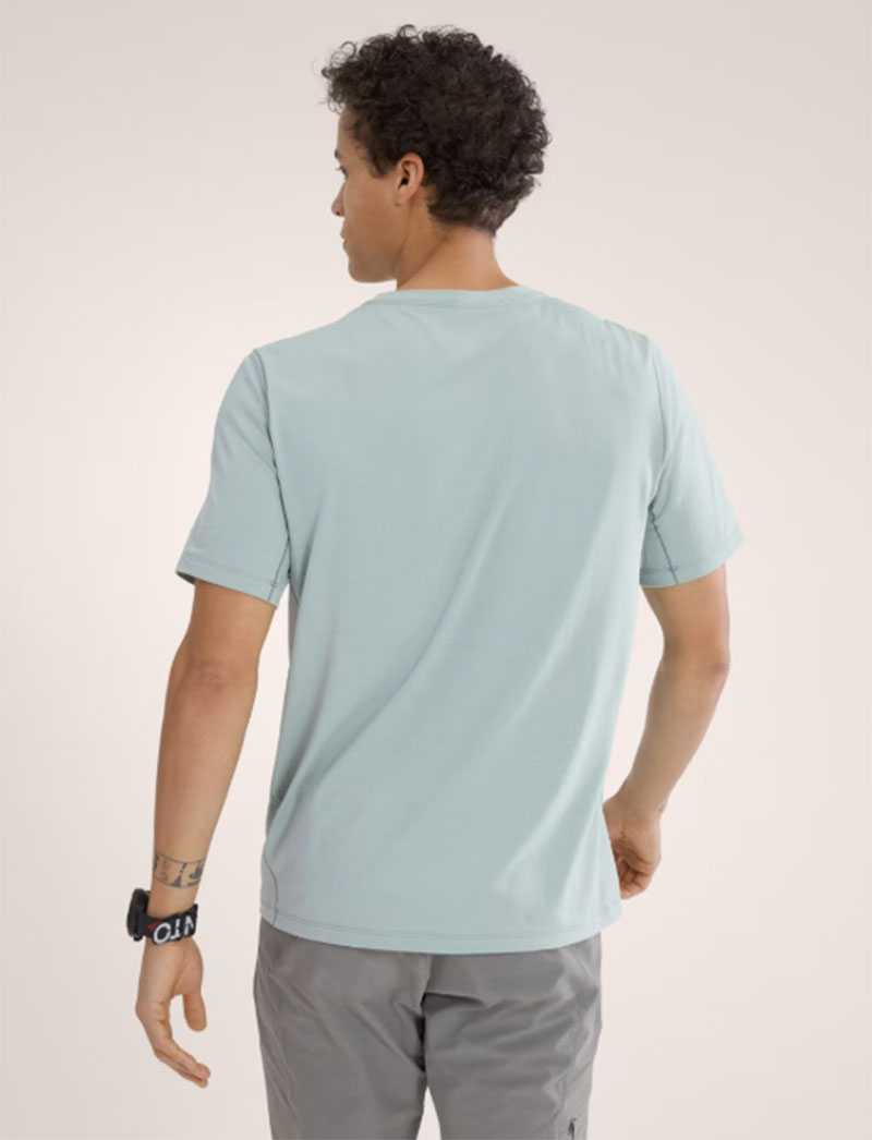 Arcteryx 始祖鳥 男 Cormac Logo快乾短袖圓領衫 吸濕排汗上衣 X000009726