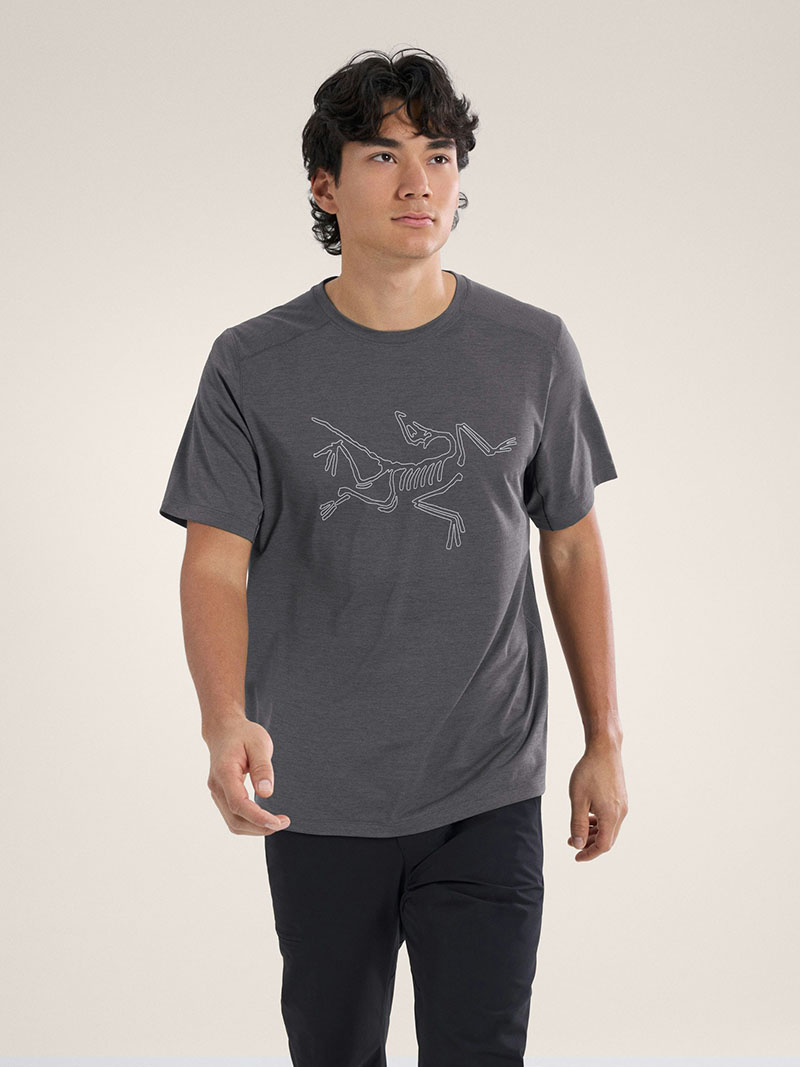 Arcteryx 始祖鳥 男 Cormac Logo快乾短袖圓領衫 吸濕排汗上衣 X000009726