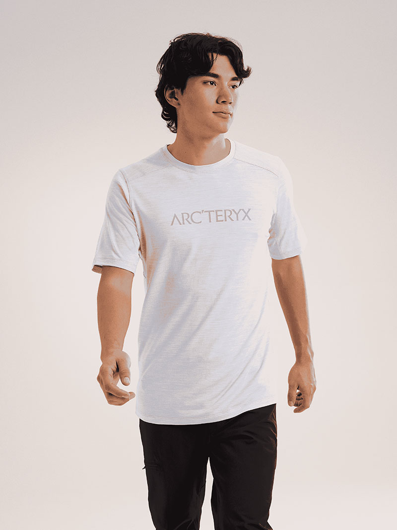 Arcteryx 始祖鳥 男 Ionia Arc'Word Logo 短袖羊毛T恤 多色 X000007733