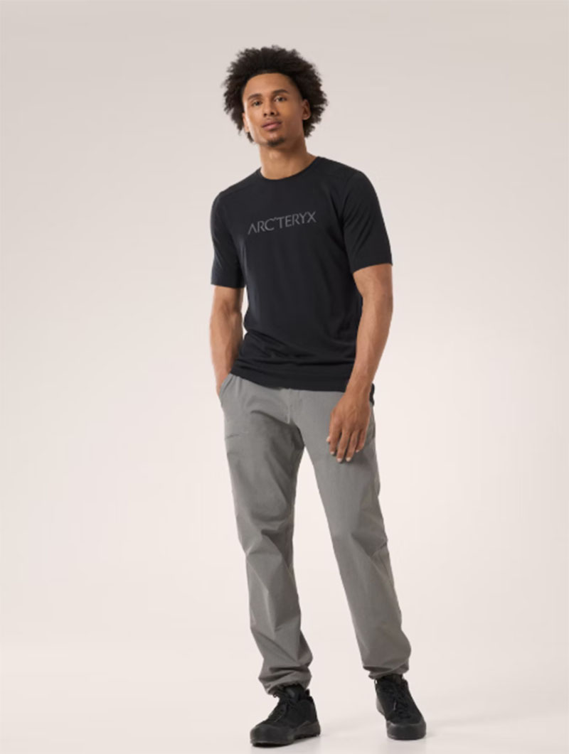Arcteryx 始祖鳥 男 Ionia Arc'Word Logo 短袖羊毛T恤 多色 X000007733