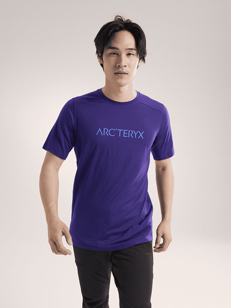 Arcteryx 始祖鳥 男 Ionia Arc'Word Logo 短袖羊毛T恤 多色 X000007733