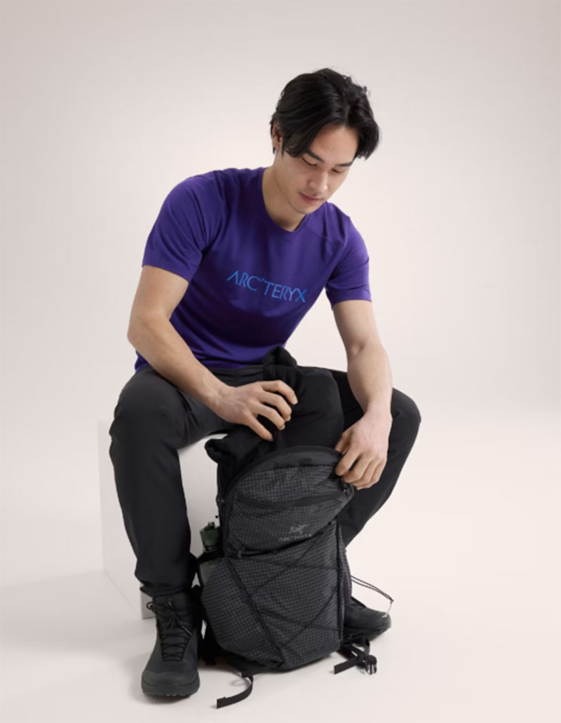 Arcteryx 始祖鳥 男 Ionia Arc'Word Logo 短袖羊毛T恤 多色 X000007733
