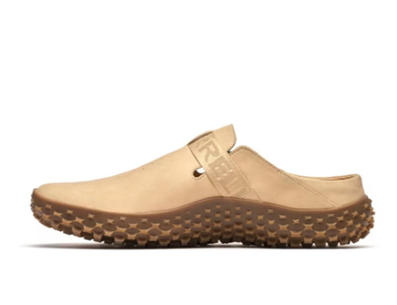 MERRELL 美國 WRAPT SLIDE NUBUCK 男款休閒便鞋 奶茶色 懶人鞋 拖鞋 ML007185