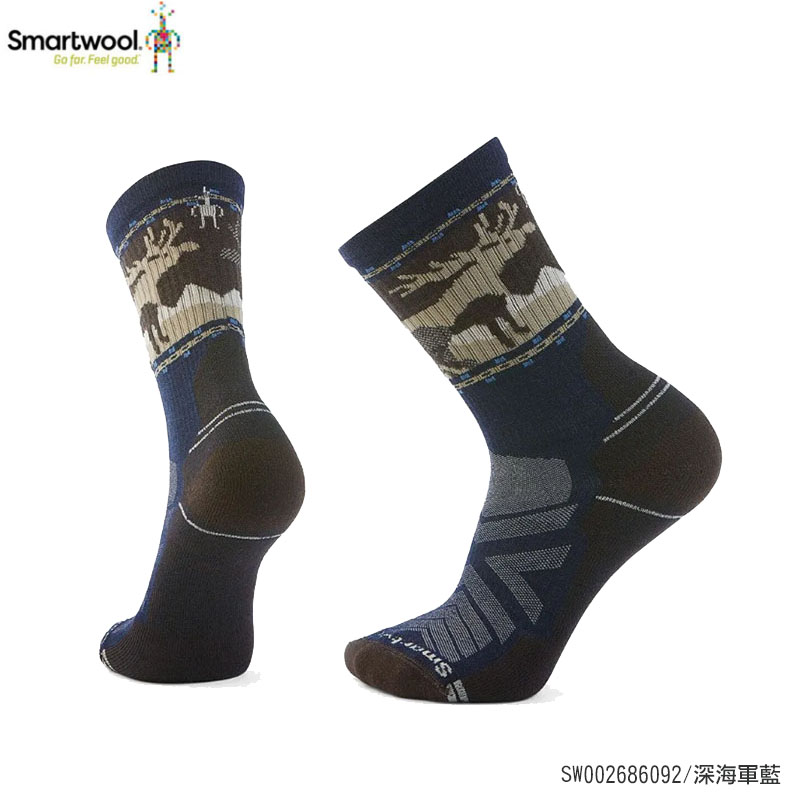 SmartWool 美國 男機能戶外全輕量減震中長襪-Moose 兩色 羊毛襪 SW002686