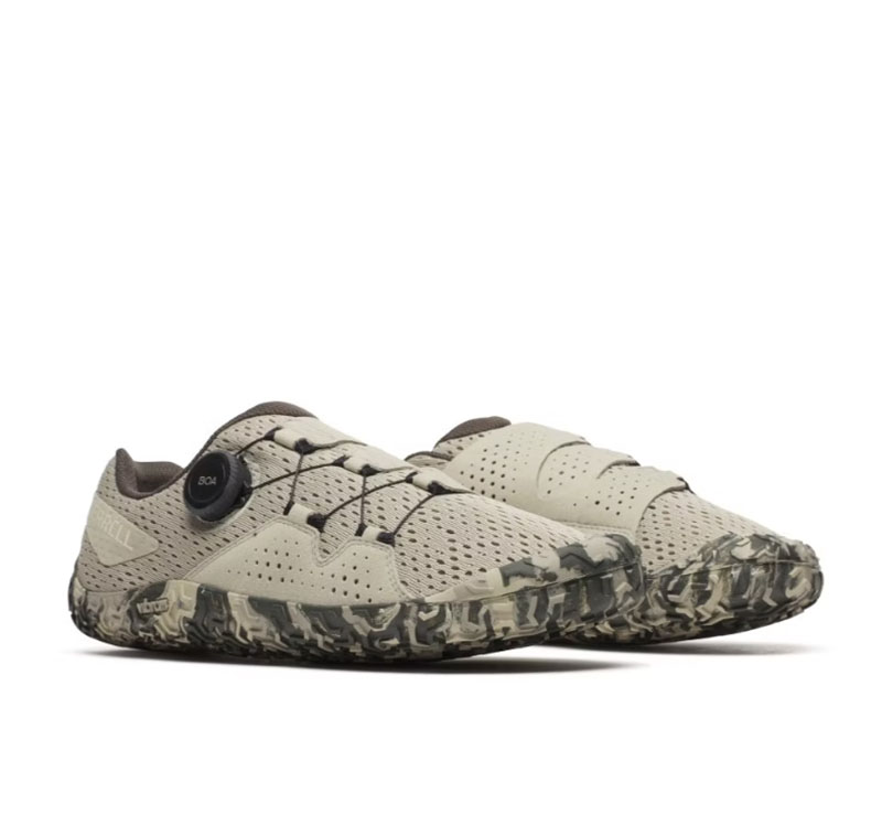 MERRELL 美國 VAPOR GLOVE 6 BOA 男輕量戶外越野鞋 岩石灰 ML068599