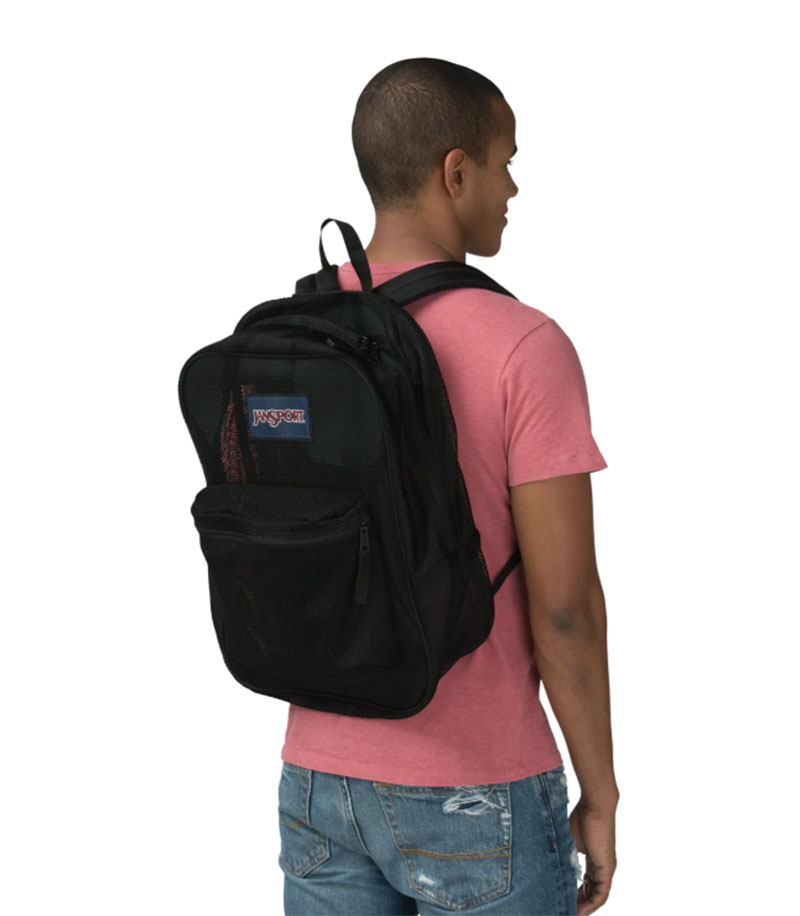 JANSPORT MESH PACK 後背包 經典黑 海軍藍 網狀背包 書包 日常背包 JS0A2SDG