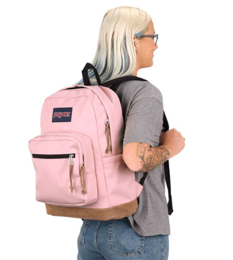 JANSPORT RIGHT PACK 後背包 多色 麂皮 原廠授權公司貨 經典後背包 學生書包 JS0A4QVA