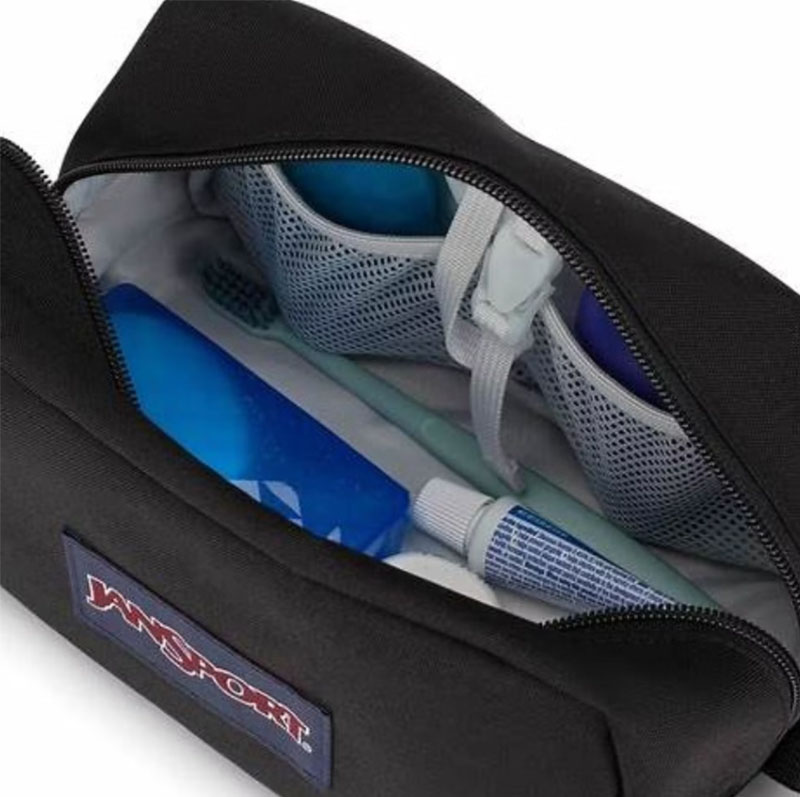 JANSPORT DOPP KIT 收納袋 經典黑 盥洗包 化妝包 旅行收納包 正品授權公司貨 JS0A83LM